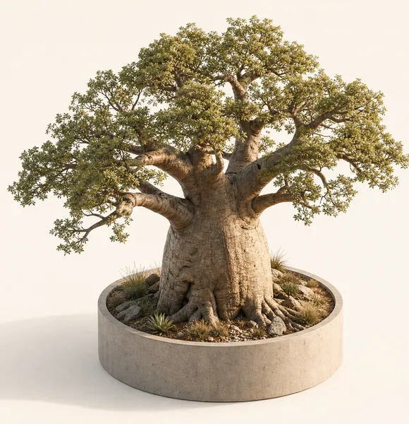 Adansonia Baobab — Large, specimen