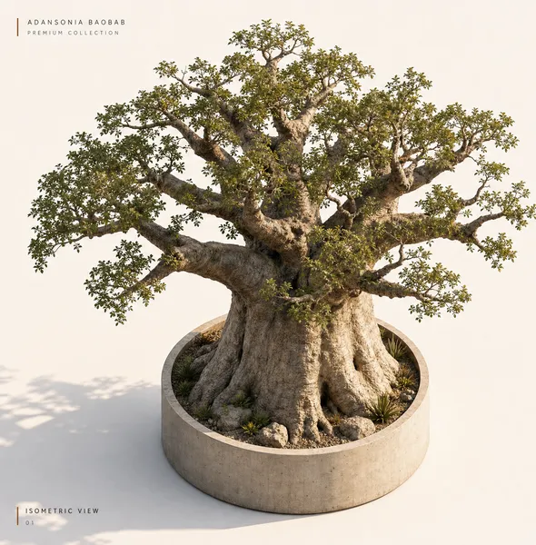 Adansonia Baobab — Premium, specimen