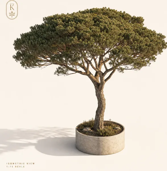 Pinus Pinea — Large, specimen