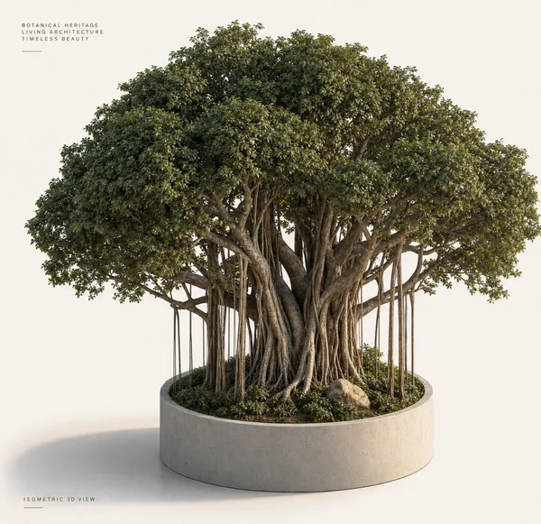 Ficus Benghalensis — Large, specimen